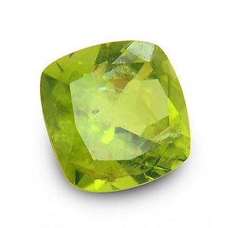                       CEYLONMINE semi precious gemstone peridot natural & certified 9.00 ratti for women & men                                              