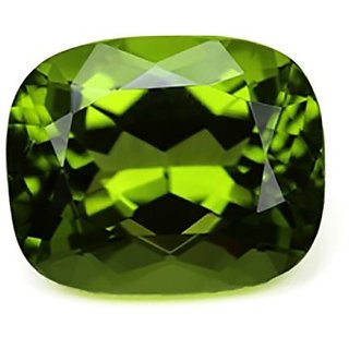                       original stone green peridot 6.00 ratti unheated Peridot semi precious gemstone for unisex by Ceylonmine                                              