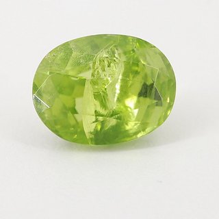                       Ceylonmine 8.00 ratti Peridot stone original & semi precious stone green green peridot for astrological purpose                                              