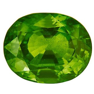 natural Peridot stone 6.00 ratti original & lab certified gemstone green green peridot for unisex by Ceylonmine