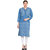 Rocca Women Printed Straight Fit Denim Kurti  (Blue)