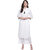 Rocca Women Cotton Kurta and Palazzo Set (White)