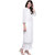 Rocca Women Cotton Kurta and Palazzo Set (White)