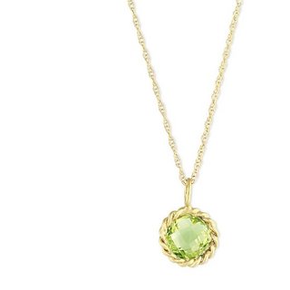                       CEYLONMINE semi precious pendant peridot natural  certified 7.00 ratti for women  men                                              