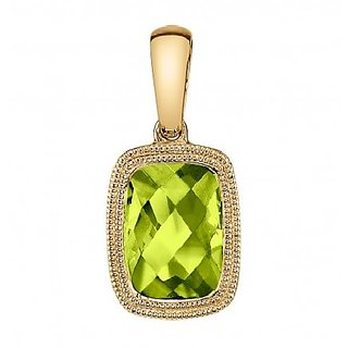 natural Peridot locket 6.00 ratti original & lab certified pendant green green peridot for unisex by Ceylonmine natural Peridot locket 6.00 ratti original & lab certified pendant green green peridot for unisex by Ceylonmine