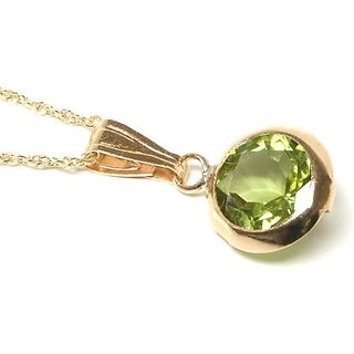                       Green peridot locket 100% original & unheated pendant Peridot locket semi precious locket 6.00  ratti by Ceylonmine                                              