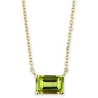                       CEYLONMINE peridot locket 7.00 ratti unheated & untreated natural pendant for unisex                                              