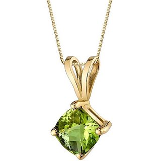                       natural Peridot locket 6.00 ratti original  lab certified pendant green green peridot for unisex by Ceylonmine                                              