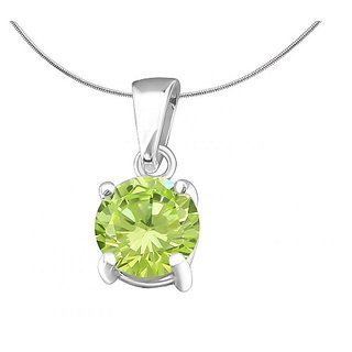                       Peridot locket unheated  untreated green peridot pendant 7.00 ratti for unisex by Ceylonmine                                              