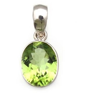                       CEYLONMINE peridot locket 7.00 ratti unheated  untreated natural pendant for unisex                                              