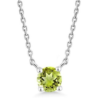                       Peridot locket unheated & untreated green peridot pendant 7.00 ratti for unisex by Ceylonmine                                              