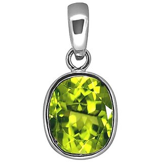 Peridot locket unheated untreated green peridot pendant 7.00 ratti for unisex by Ceylonmine Peridot locket unheated untreated green peridot pendant 7.00 ratti for unisex by Ceylonmine