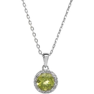 7.00 ratti Peridot pendant natural lab certified green peridot locket for astrological purpose 7.00 ratti Peridot pendant natural lab certified green peridot locket for astrological purpose