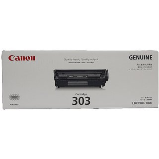 Canon Original 303 Black Toner Cartridge LBP 2900 / 3000