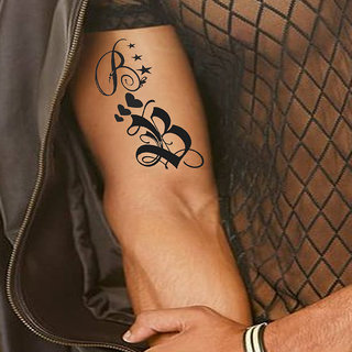 voorkoms Name V Letter Body Temporary Tattoo Waterproof For Girls Men Women   Price in India Buy voorkoms Name V Letter Body Temporary Tattoo  Waterproof For Girls Men Women Online In India
