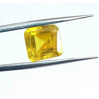                       Yellow Sapphire stone unheated  untreated pushkaraj gemstone 9.25 ratti for unisex by Ceylonmine                                              