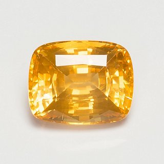                       Yellow Sapphire Stone Unheated Untreated Pushkaraj Gemstone 9.25 Ratti For                                              