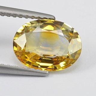 Green Yellow Sapphire stone original & unheated gemstone 6.5 ratti pushkaraj gemstone for unisex by Ceylonmine Green Yellow Sapphire stone original & unheated gemstone 6.5 ratti pushkaraj gemstone for unisex by Ceylonmine