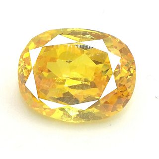 Green Yellow Sapphire Stone Unheated Gemstone 6.5 Ratti Pushkaraj Green Yellow Sapphire Stone Unheated Gemstone 6.5 Ratti Pushkaraj