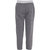Haoser Boys and Girls Solid Cotton Dark Grey and Black Regular fit Comfort Track Pant Pack Of 2