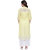 Rocca Women Cotton Kurta and Palazzo Set (Yellow, White)