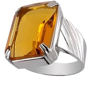 Pushkaraj stone outlet ring price
