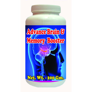                       Advance Brain And Memory Booster Powder - 200 Gm(Buy Any Supplement Get The Same 60ml Drops Free)                                              