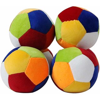 Buy ASU Soft Toy Balls Multicoloured Set of 6 Balls 12 cm for Mini Kids ...