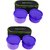 GRANIFY LUNCH BOX-COMBO ( 6 CONTAINERS WITH BAG COVER ) PURPLE COLOR USE FOR MULTIPURPOSE