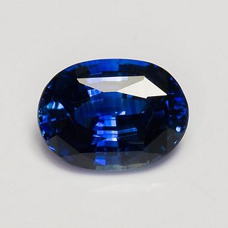                       CEYLONMINE Unheated & untreated Blue sapphire  7.25 ratti gemstone original & effective loose Neelam gemstone for unisex                                              