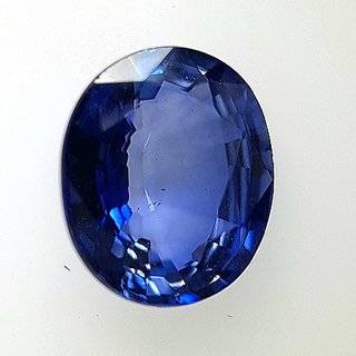                       CEYLONMINE- Original & natural 7.25 Ratti Blue Sapphire stone Unheated & Precious Loose Gemstone Neelam/Nilam stone For Unisex                                              