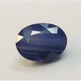                       CEYLONMINE 6.24 carat blue sapphire  gemstone for unisex IGI Neelam Good Quality Stone For astrological purpose                                              