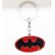 Passion Bazaar Red  Black Color Cartoon Character High Quality Metal Batman Keychain For Your Car, Bike,House,Locker Keys To Gift your Kids  Friends