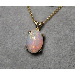                       Fire Opal Pendant with Natural 6.25 Carat Fire opal Stone Astrological Certified CEYLONMINE                                              