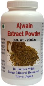 Ajwain Extract Powder - 200 Gm(Buy Any Supplement Get The Same 60ml Drops Free)