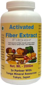 Activated Fiber Extract Powder - 200 Gm(Buy Any Supplement Get The Same 60ml Drops Free)