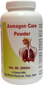 Asmagon Care Powder - 200 Gm(Buy Any Supplement Get The Same 60ml Drops Free)