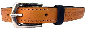 Forever99 Pet Shop Leather Dog Collar Neck Belt for Small Dogs (Tan)101