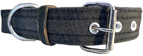 Forever99 Pet Shop Fabric Dog Collar Neck Belt for Small Dogs (Black)