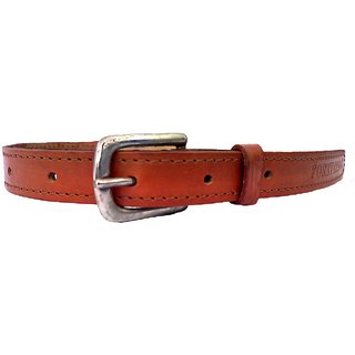                       Forever99 Pet Shop Leather Dog Collar Neck Belt for Small Dogs (Tan)                                              