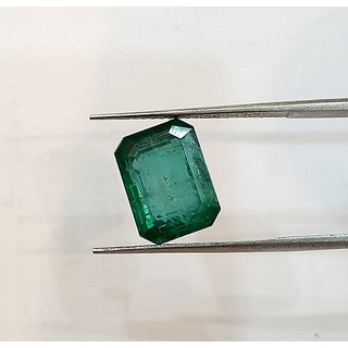 Emerald Stone 6.25 Ratti Gemstone Gold Plated Ring Lab Certified Unheated Precious Panna Stone Ring - Ceylonmine Emerald Stone 6.25 Ratti Gemstone Gold Plated Ring Lab Certified Unheated Precious Panna Stone Ring - Ceylonmine