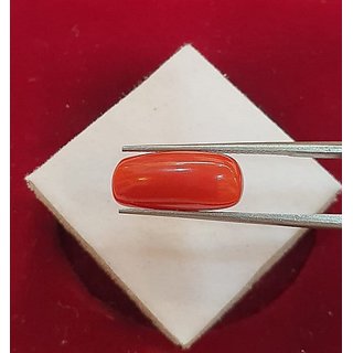                       Moonga Stone Natural 6 Ratti Natural Coral Precious Stone Astrological Certified                                              