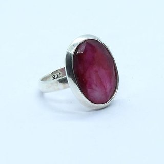                       Ceylonmine 6.25 Ratti Natural Manik Stone Ring Original & Certified Gemsotne Riny Ring ( Chunni Stone ) For Unisex                                              