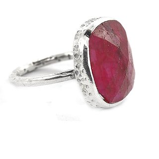                       Ceylonmine Natural Ruby Ring Original  Unheated Gemstone Manik Ring 6.25 Ratti For Astrological Purpose                                              