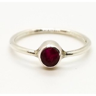                       Ceylonmine Original Stone Ruby Ring Unheated & Untreated Gemstone Manik ( Chuni ) Stone Ring 7.00 Ratti For Astrological Purpose                                              