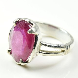                       Ceylonmine Red Ruby Ring Natural  Unheated Gemstone Manik (Chunni) Ring For Women  Men 6.25 Ratti                                              