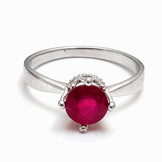                       Ceylonmine Manik Stone Ring 6.25 Ratti Unheated  Certified Gemstone Ruby ( Chunni ) For Astrological Purpose                                              