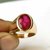 Ceylonmine Original Stone Ring Ruby Manik 7.00 Ratti Gemstone Ring Lab Certified  Unheated Stone Chunni For Men  Women