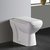 Inart Ceramic Floor Mounted European Water Closet/Western Toilet Commode/Ewc S Trap With Slim Hydraulic Soft Close Seat Cover 54Cm X 35Cm X 41Cm - White