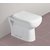 Inart Ceramic Floor Mounted European Water Closet/Western Toilet Commode/Ewc P Trap With Slim Hydraulic Soft Close Seat Cover 54Cm X 35Cm X 41Cm - White